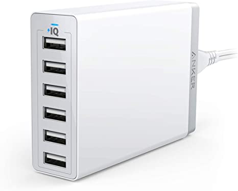 Anker 60W 6-Port USB Wall Charger