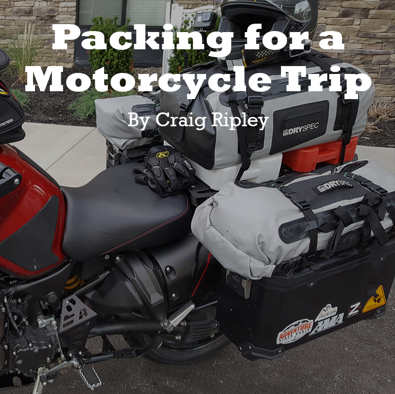 Packing for a Motorcycle Trip