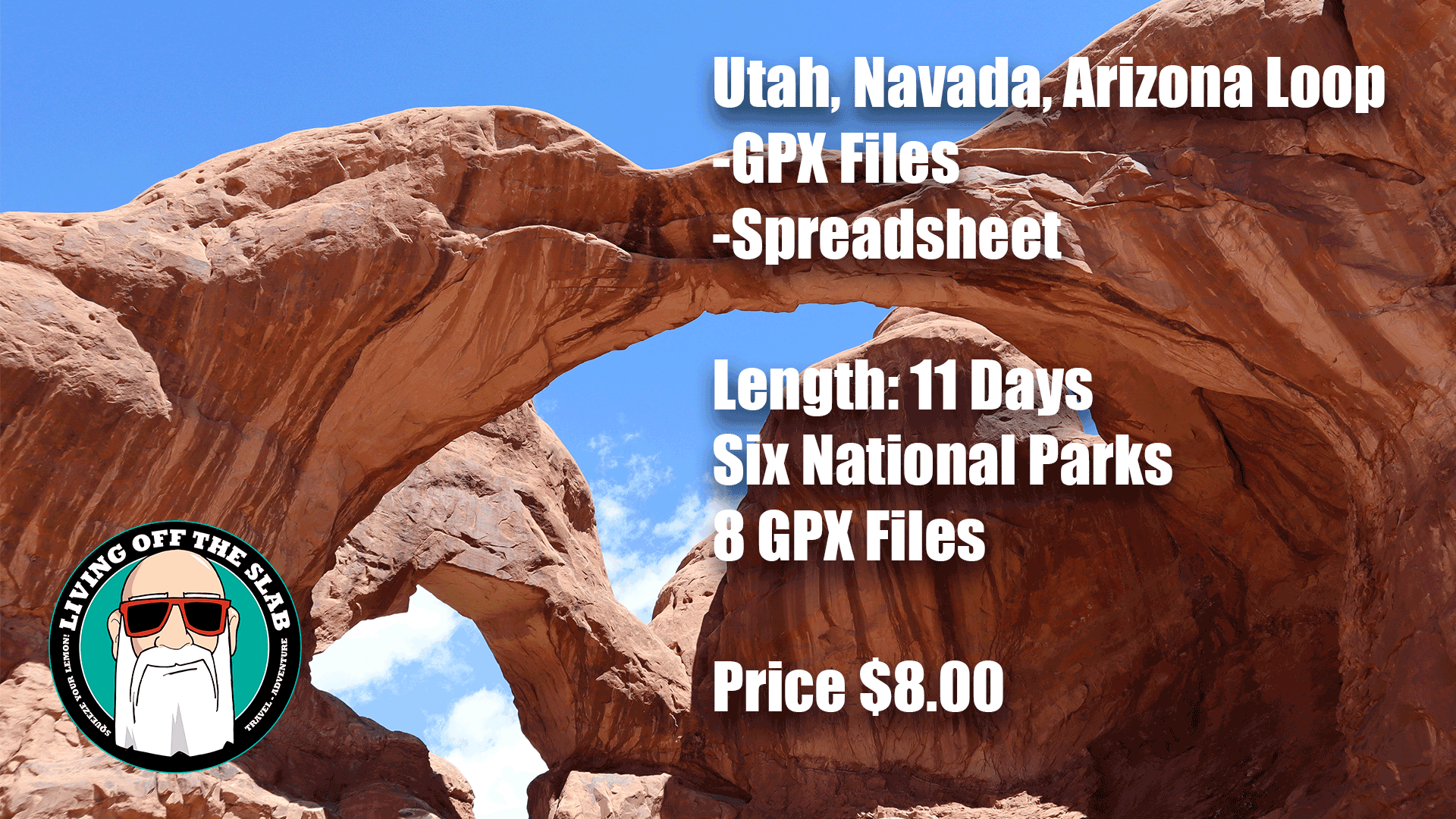 Craig's 60/60 Trip GPX Files