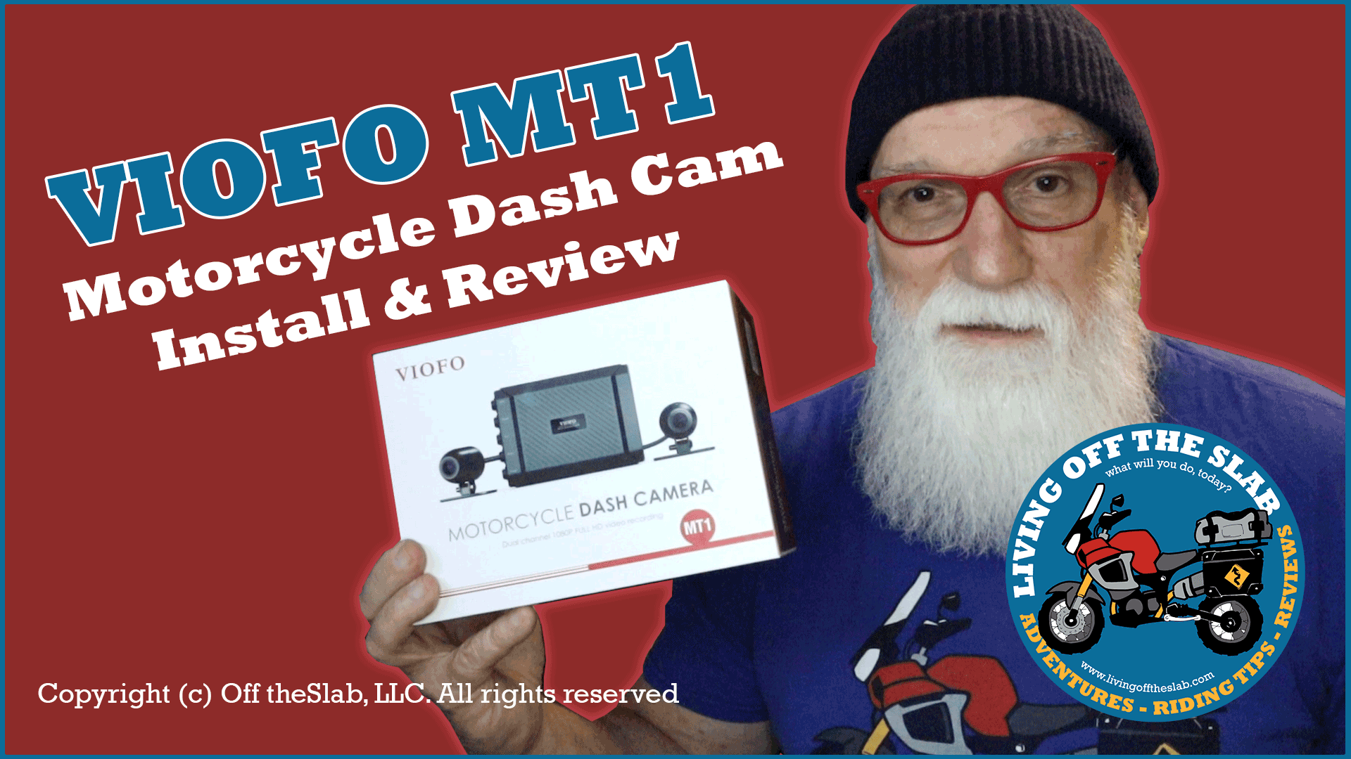 VIOFO MT1 Motorcycle  Dash Cam | Installation and Review