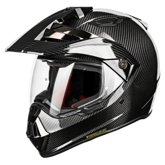 ILM L13 Carbon Fiber Snell Approved Adventure Helmet